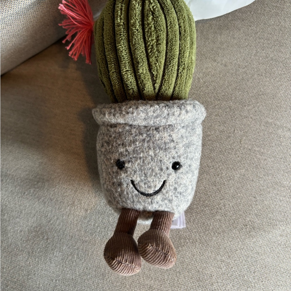 Jellycat Silly Succulent Barrel Cactus Retired Plush Stuffed Animal - Picture 5 of 6